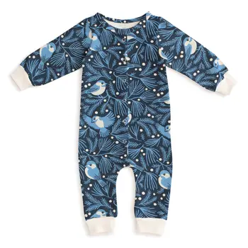 Winter Water Factory Winter Water Factory French Terry Jumpsuit - Chickadee