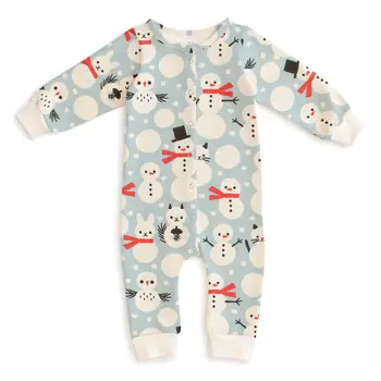 Winter Water Factory Winter Water Factory French Terry Jumpsuit - Snow Creatures