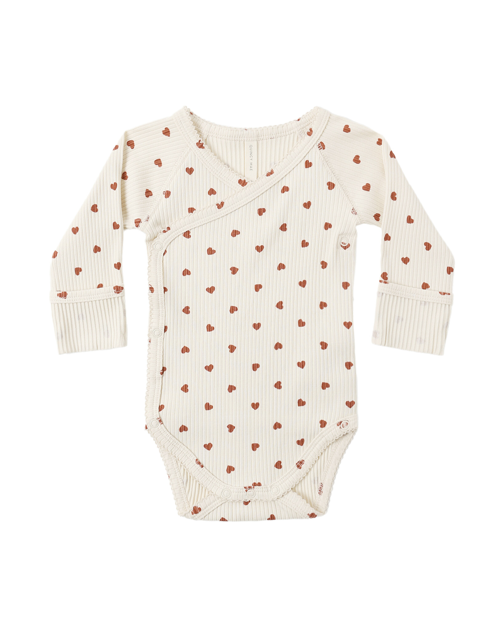 Quincy Mae Quincy Mae Side Snap Bodysuit & Legging Set