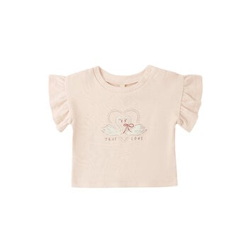 Quincy Mae Quincy Mae Swan Flutter Tee