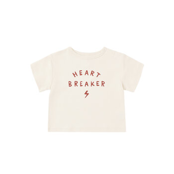 Quincy Mae Quincy Mae Heartbreaker Boxy Tee