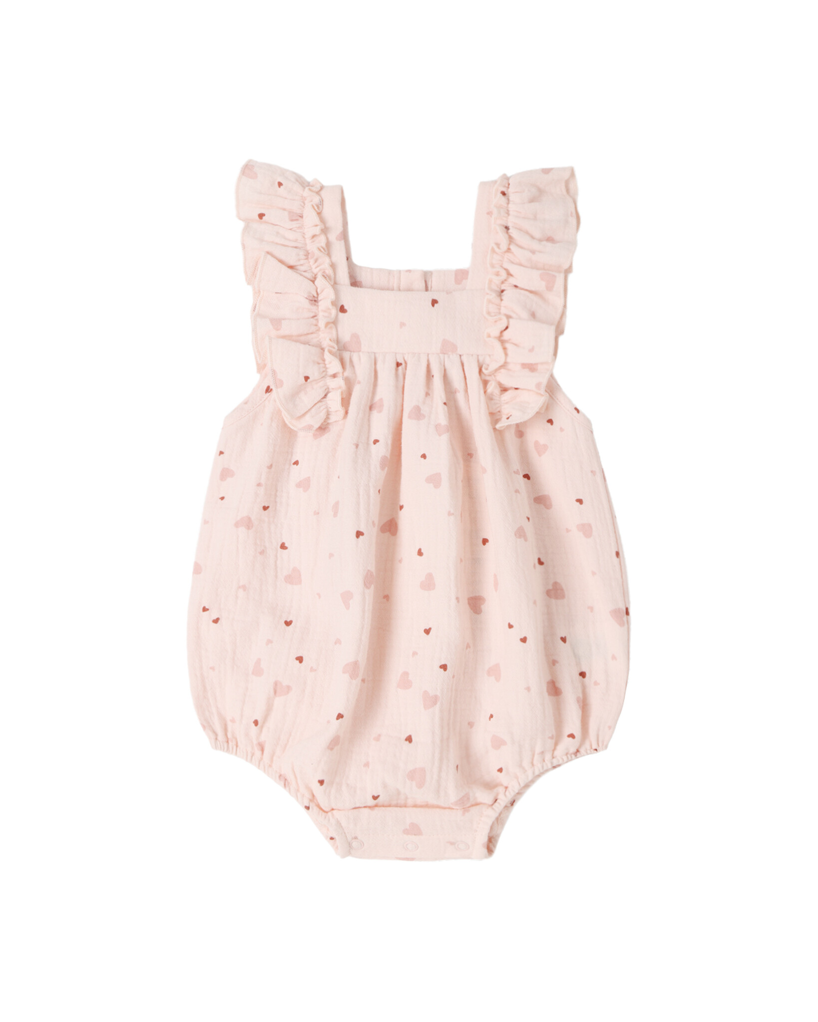 Quincy Mae Quincy Mae Maya Heart Romper