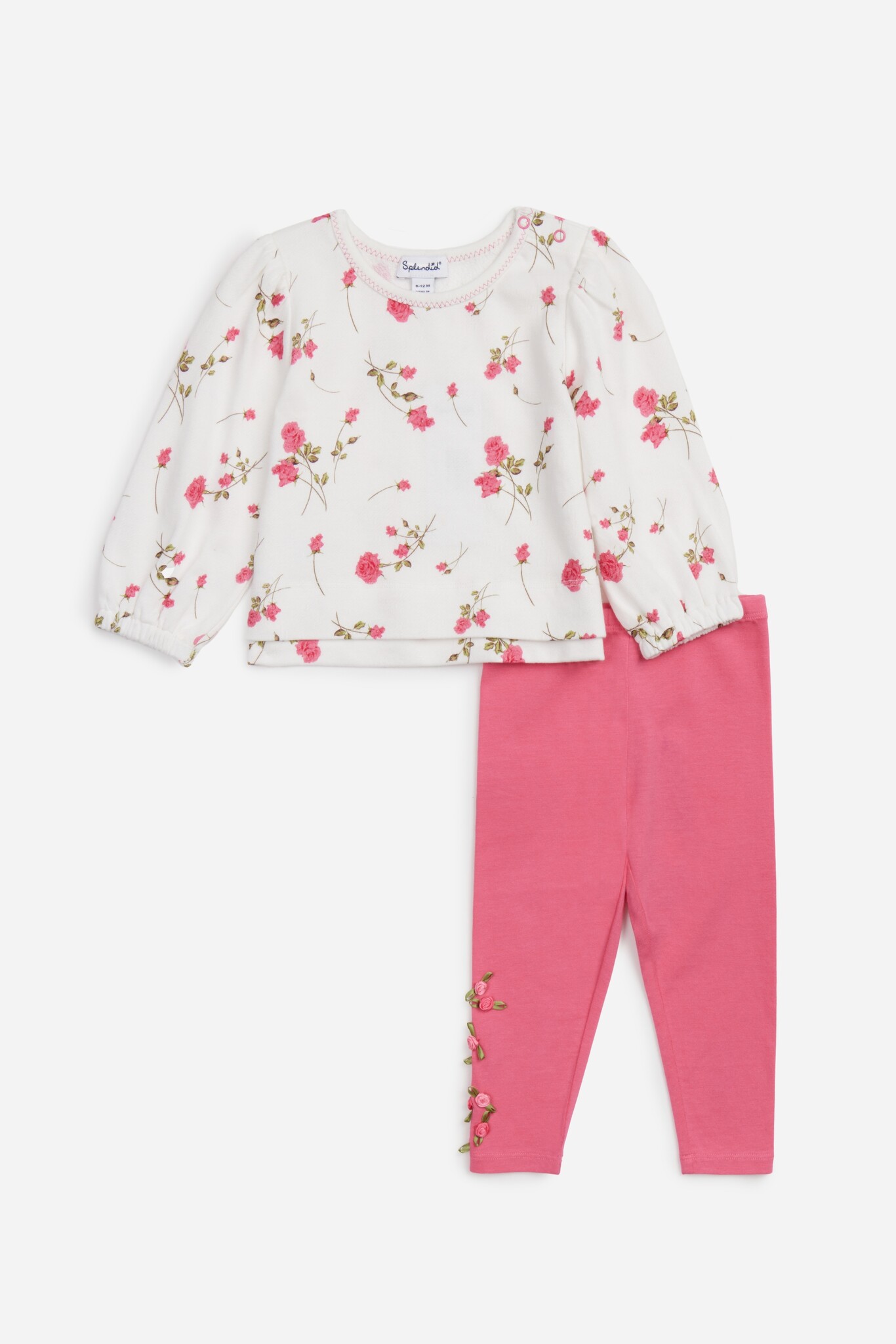 Splendid Splendid Camellia Rose Pullover Set