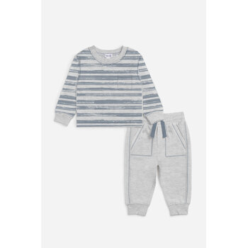 Splendid Splendid Sky High Stripe Pullover Set