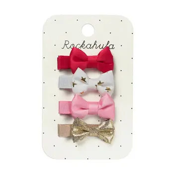 Rockahula Festive Mini Bow Clips