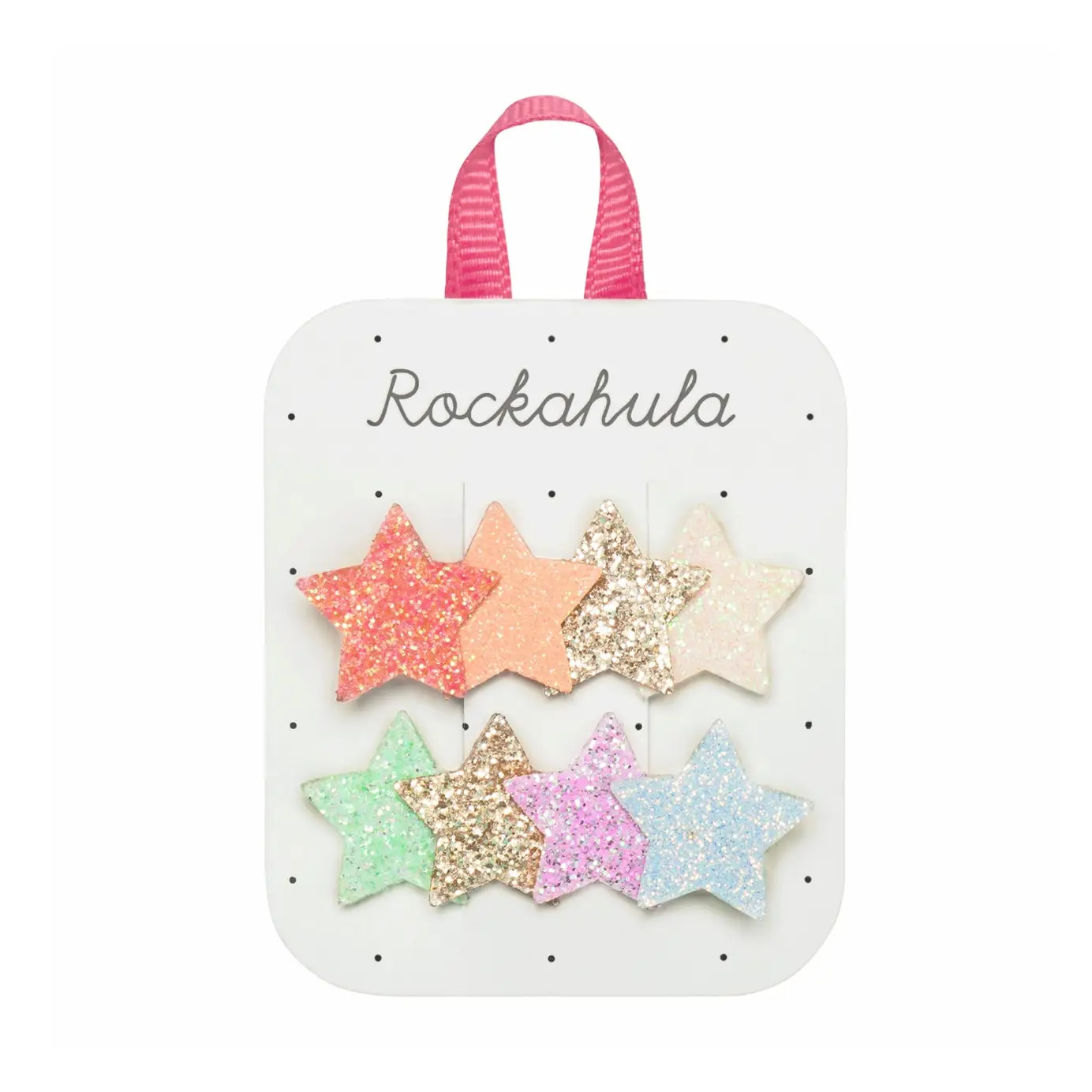 Rockahula Rainbow Shimmer Star Clips