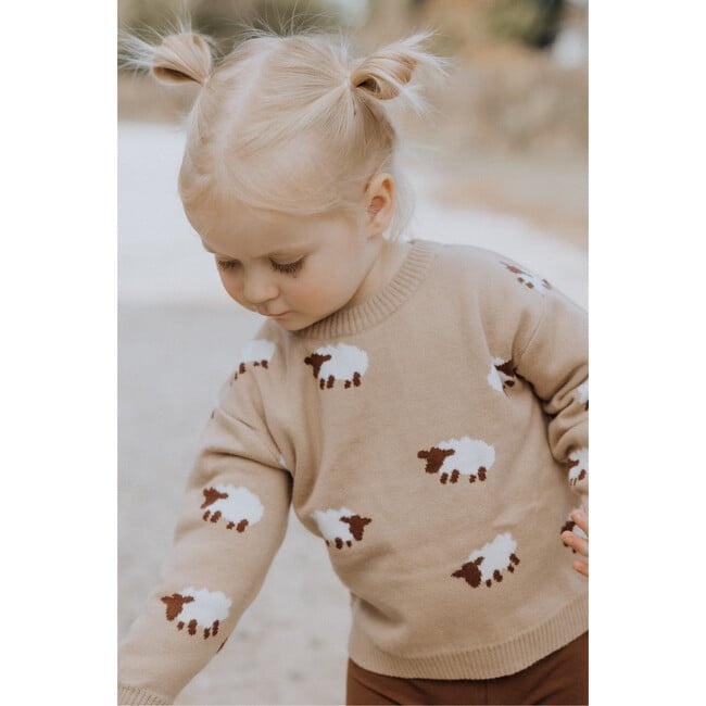 Dear Hayden Dear Hayden Baa Baa Sheep Jacquard Sweater