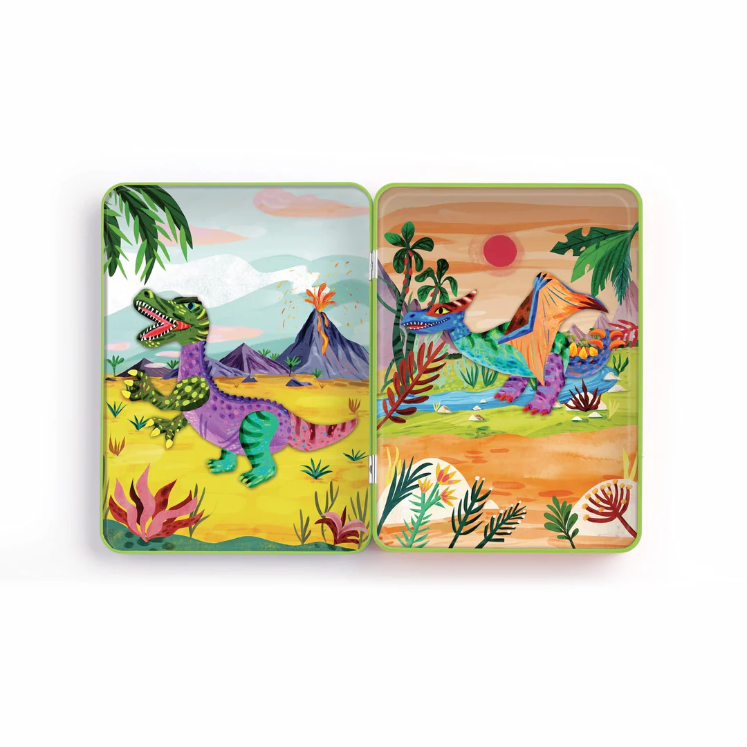 Chronicle Books Dino Mix-Up Magnetic Build-It