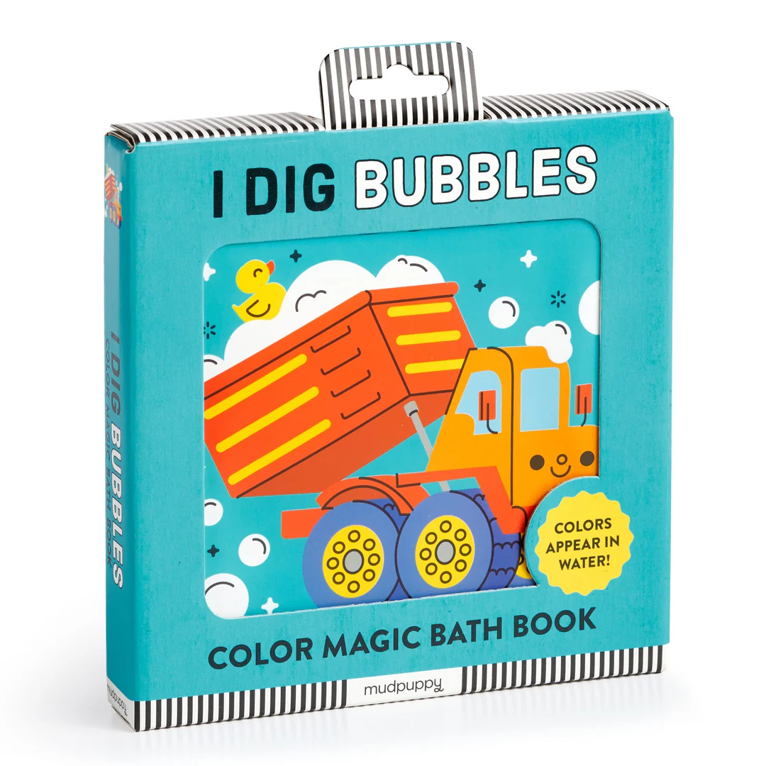 Chronicle Books I Dig Bubbles! Color Magic Bath Book