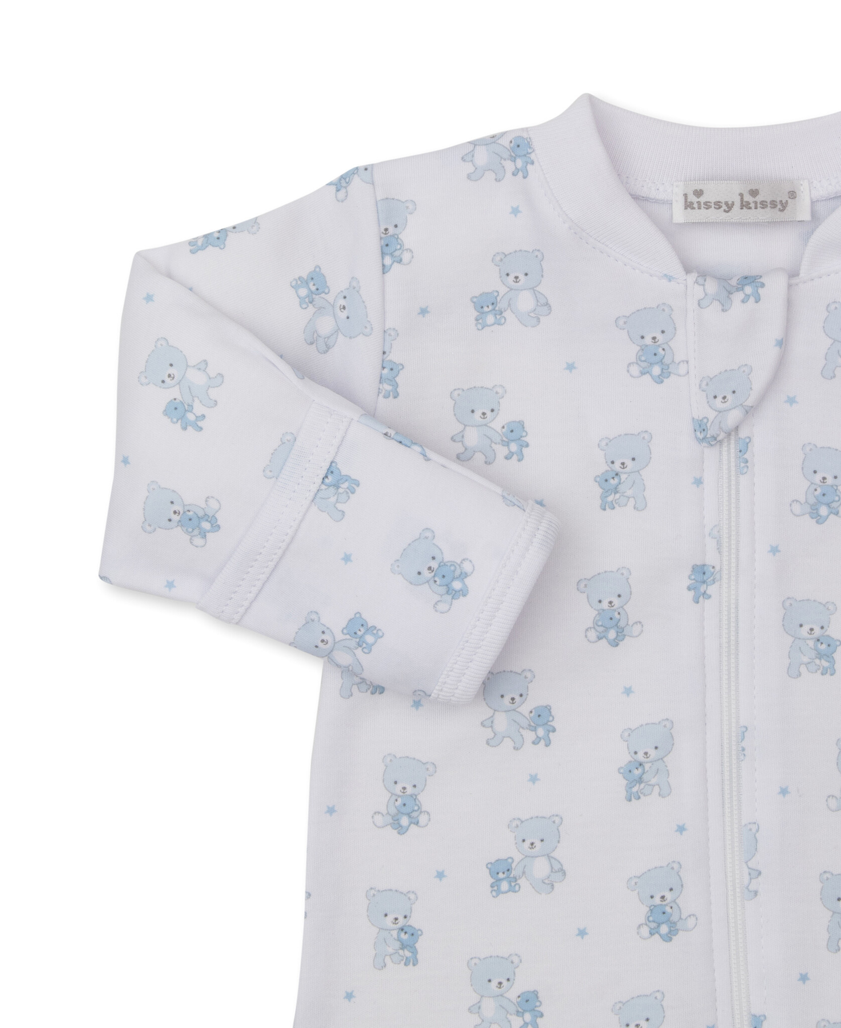 kissy kissy Kissy Kissy Teddy Bears Zip Footie