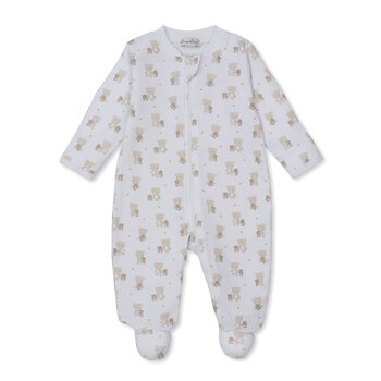 kissy kissy Kissy Kissy Teddy Bears Zip Footie
