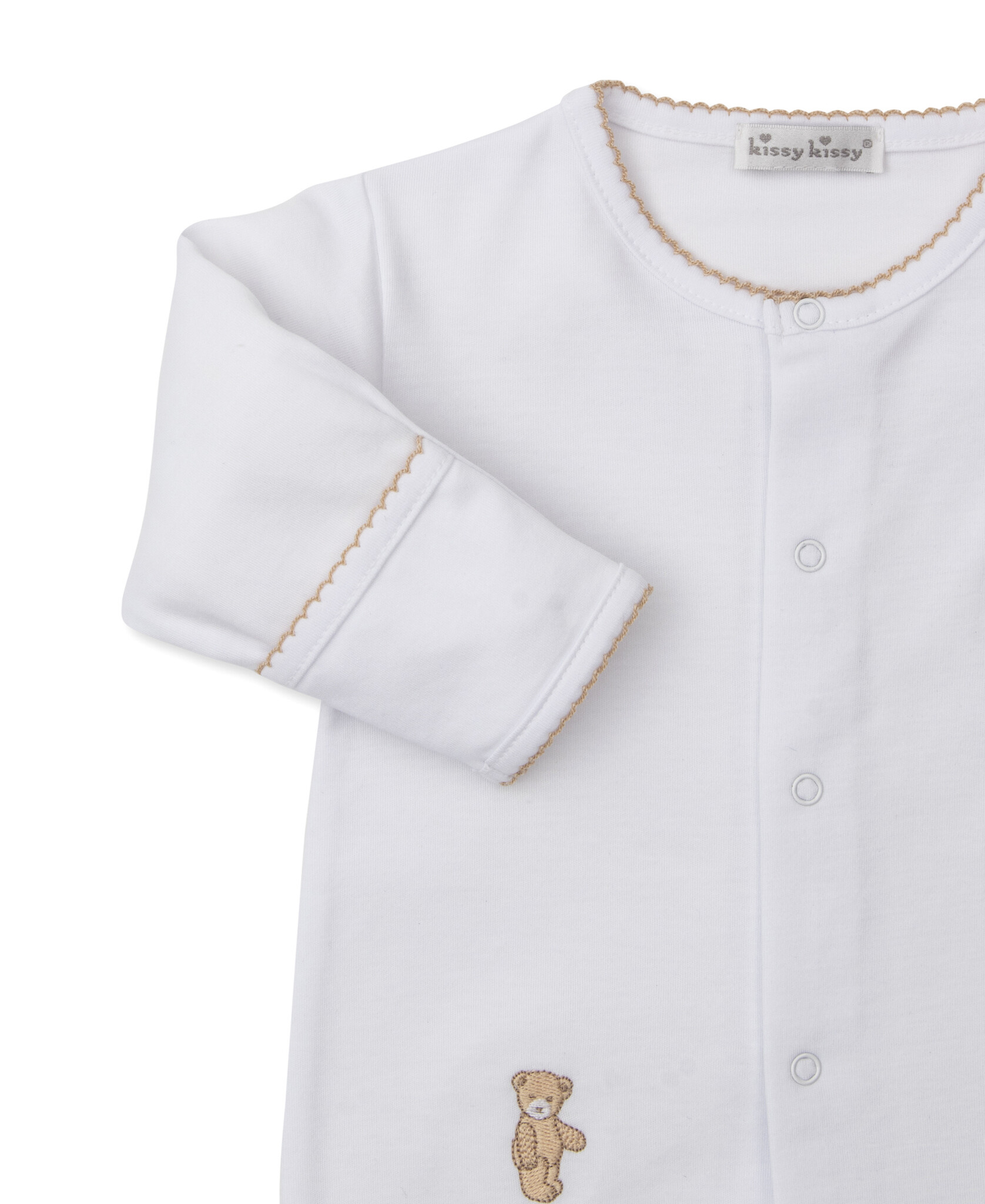 kissy kissy Teddy Bear Footie with Hat Set Kissy Kissy