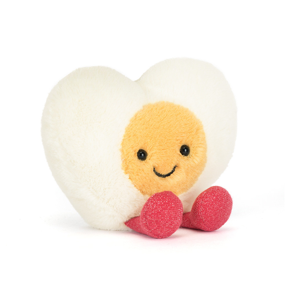 JellyCat Jellycat Amuseables Heart Boiled Egg
