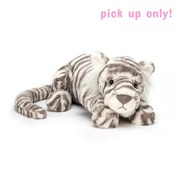 JellyCat JellyCat Sacha Snow Tiger Little
