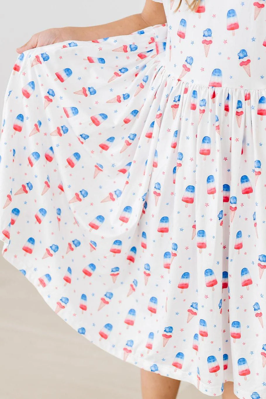 Mila & Rose Mila & Rose Summer Sweets Flutter Sleeve Twirl Dress