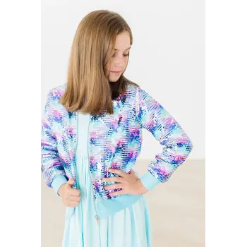Mila & Rose Mila & Rose Mermaid Flip Sequin Jacket