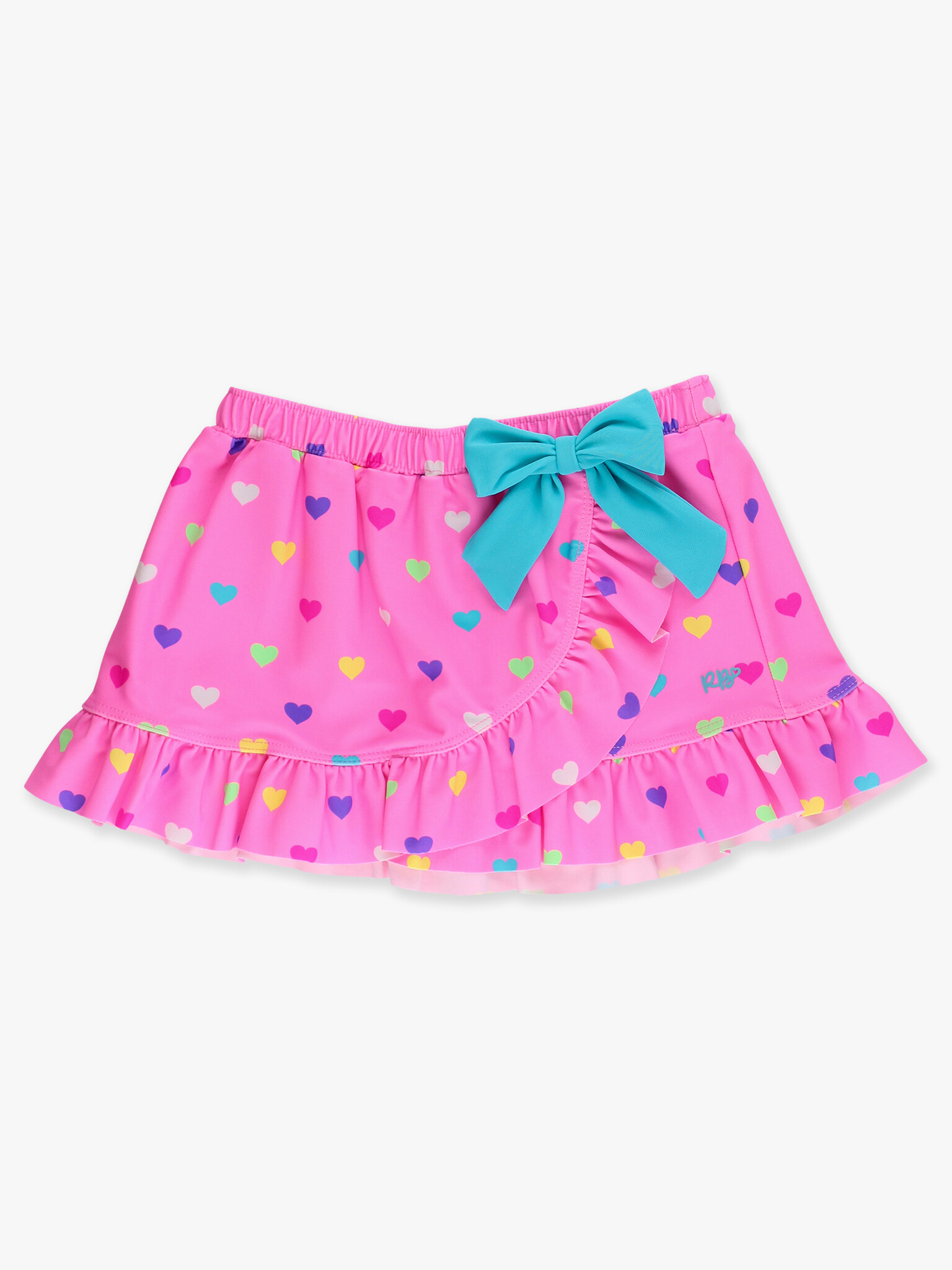 RuffleButts Rufflebutts Swim Bow Skirt Cover-up