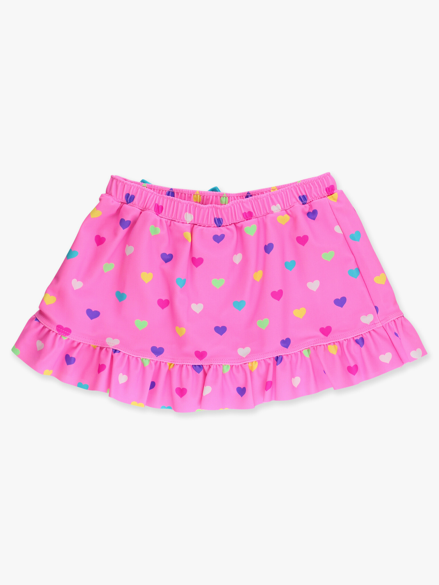 RuffleButts Rufflebutts Swim Bow Skirt Cover-up