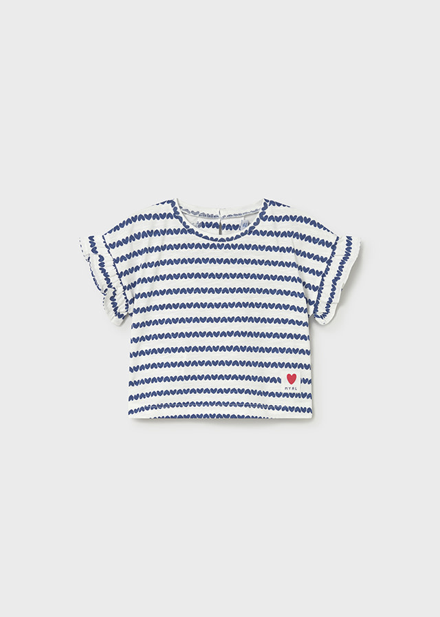 Mayoral Mayoral Ruffle Sleeve Tee