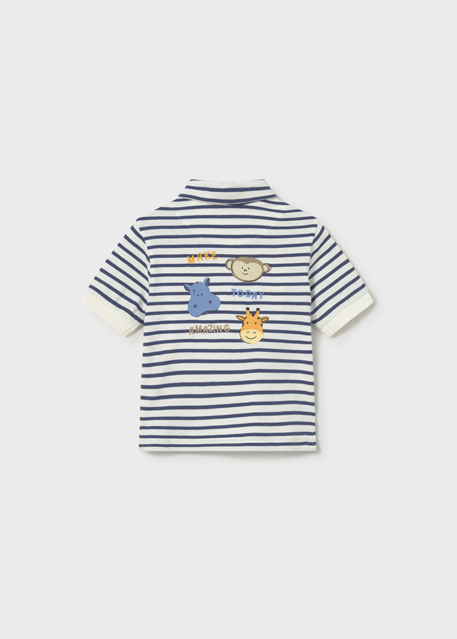 Mayoral Mayoral Jungle Stripe Polo