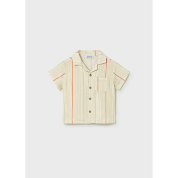 Mayoral Mayoral Stripe Button Down Shirt