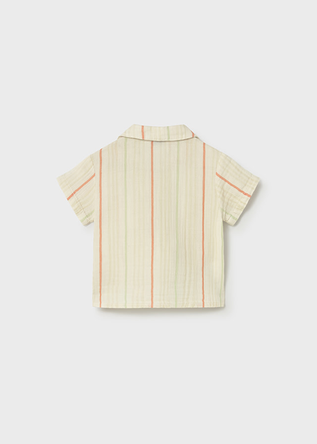 Mayoral Mayoral Stripe Button Down Shirt
