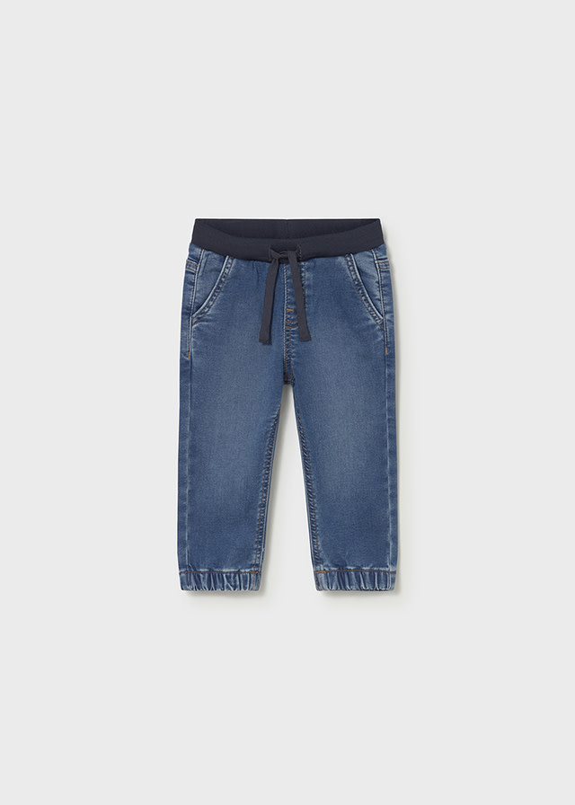 Mayoral Mayoral Soft Denim Jogger Pants