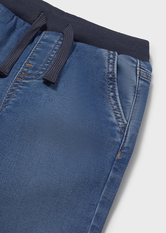 Mayoral Mayoral Soft Denim Jogger Pants