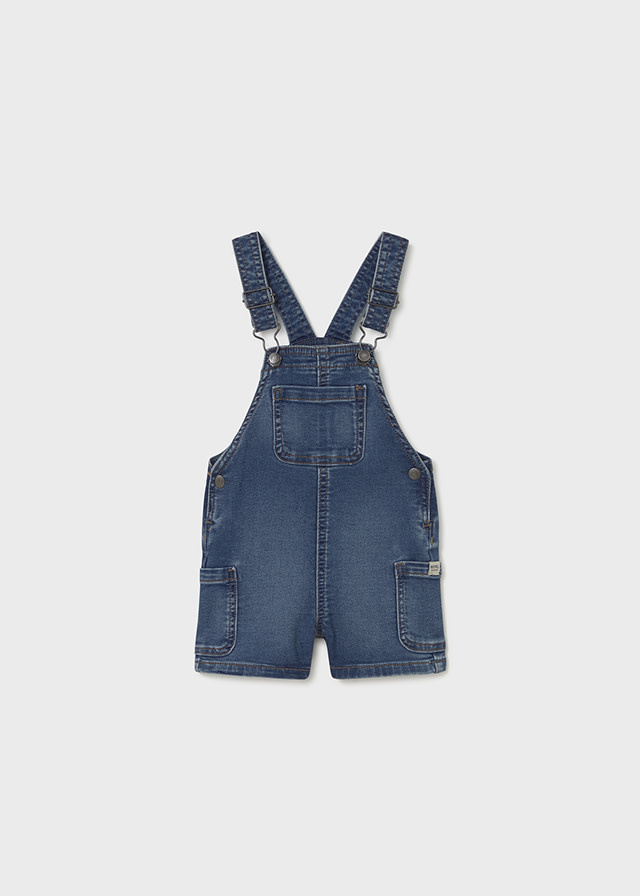 Mayoral Mayoral Denim Short Overalls