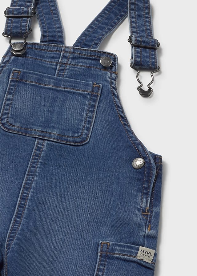 Mayoral Mayoral Denim Short Overalls