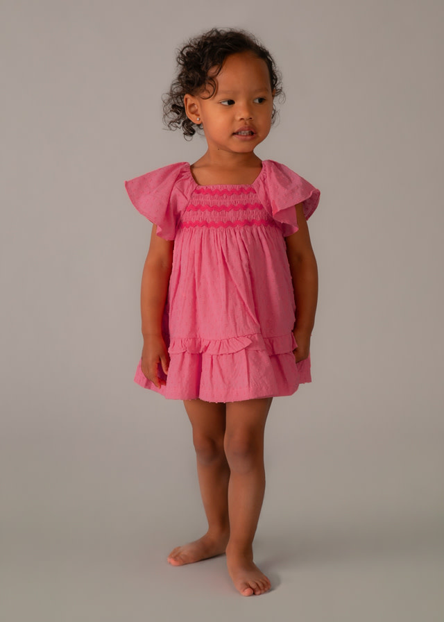 Mayoral Mayoral Swiss Dot Dress