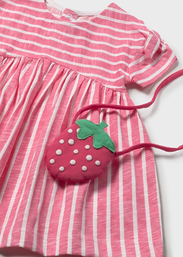 Mayoral Mayoral Dress w/ Strawberry Bag