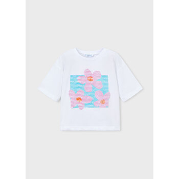 Mayoral Mayoral Floral Print T-Shirt