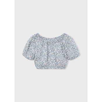 Mayoral Mayoral Floral Cropped Blouse