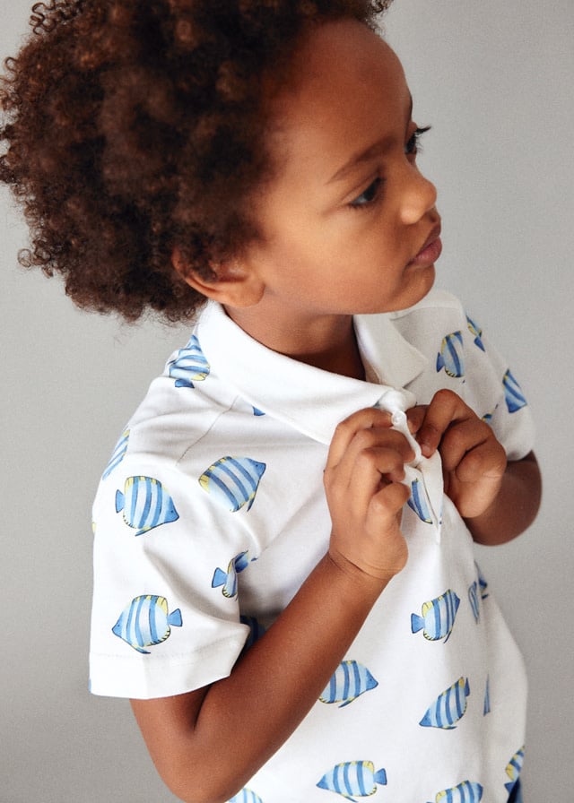 Mayoral Mayoral Fish Polo Tee