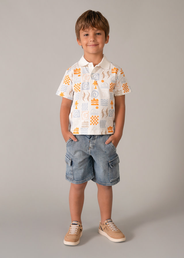 Mayoral Mayoral Denim Bermuda Shorts