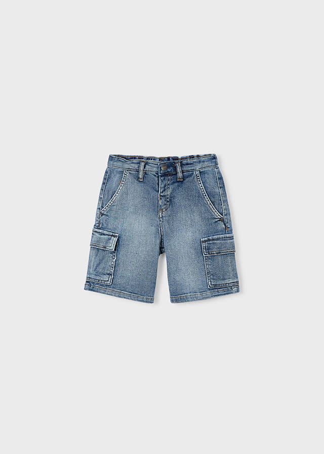 Mayoral Mayoral Denim Bermuda Shorts