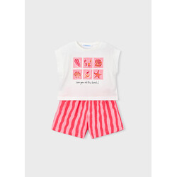 Mayoral Mayoral Beach Print Short Set