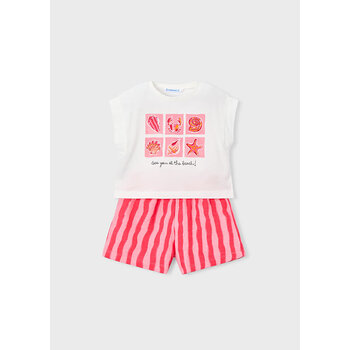 Mayoral Mayoral Beach Print Short Set