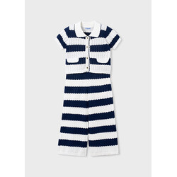 Mayoral Mayoral Crochet Stripe Set