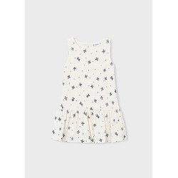 Mayoral Mayoral Bow Print Dress
