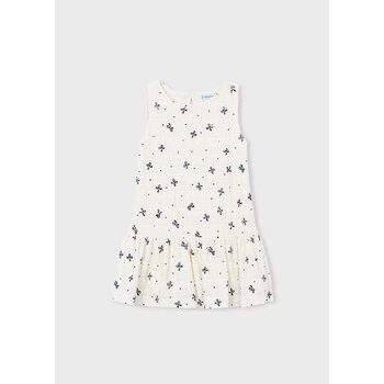 Mayoral Mayoral Bow Print Dress