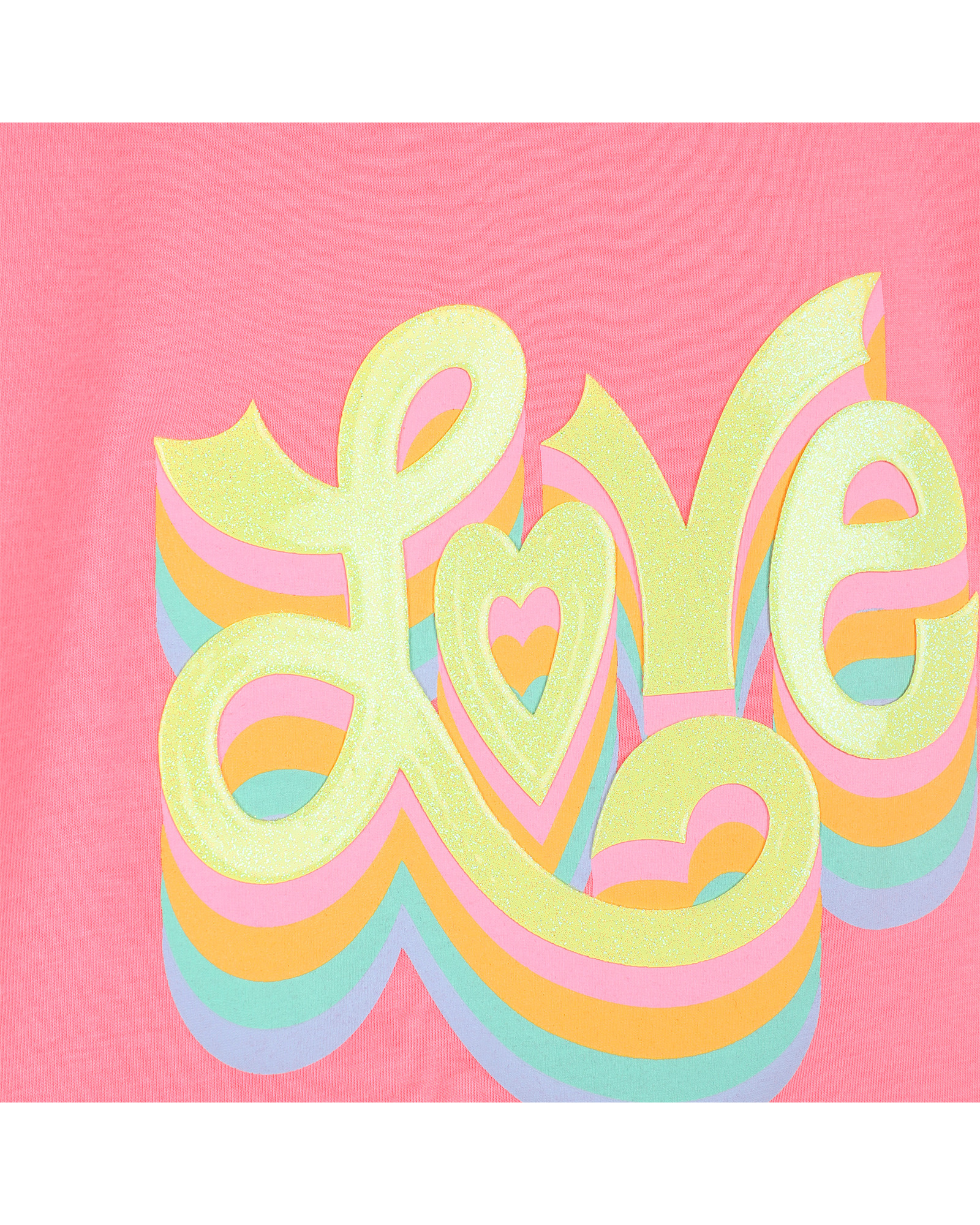 Billieblush Billieblush Love Script Tee Shirt