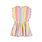 Billieblush Billieblush  Striped Scallop Hem Dress