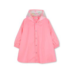 Billieblush Billieblush Poncho with Printed Hood