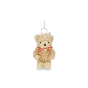 Jamie Kay Jamie Kay Snuggle Bunnies - Arthur with Red Stripe Bow Keyring