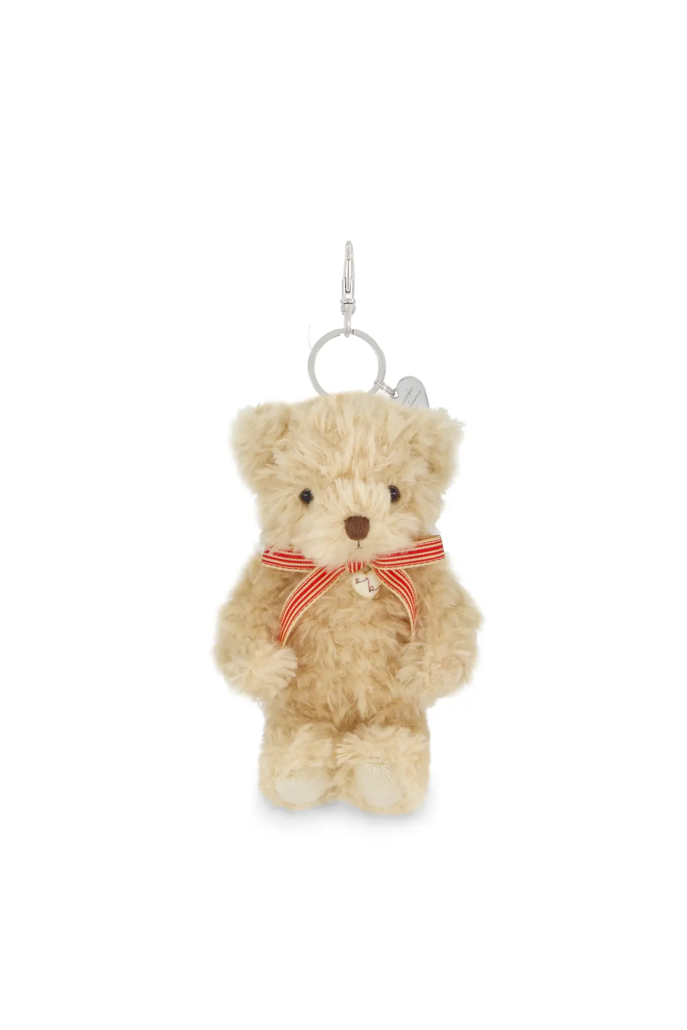 Jamie Kay Jamie Kay Snuggle Bunnies - Arthur with Red Stripe Bow Keyring