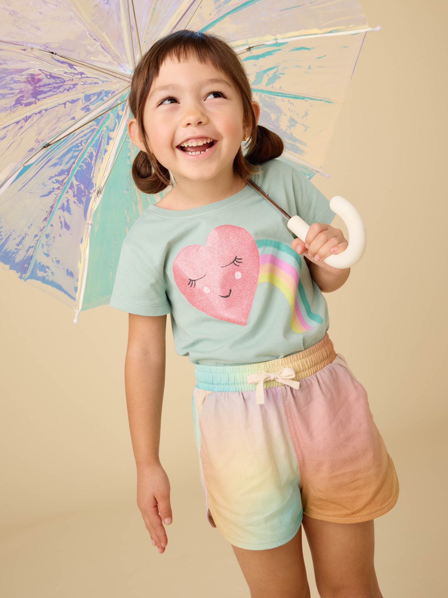 Tea Collection Tea Love a Rainbow Graphic Tee