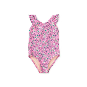 Tea Collection Tea Ruffle One-Piece Swimsuit