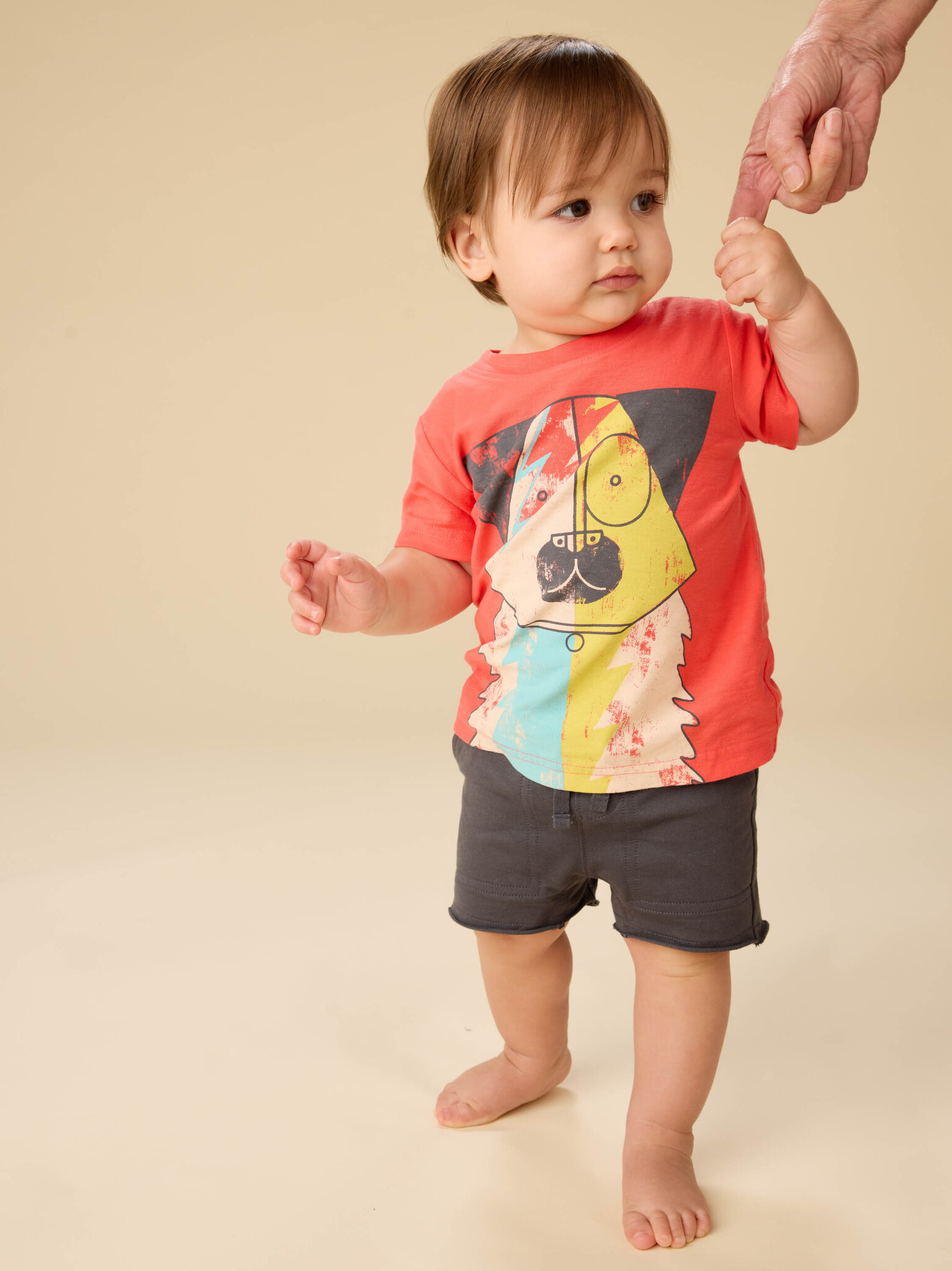 Tea Collection Tea Bolt Dog Graphic Tee